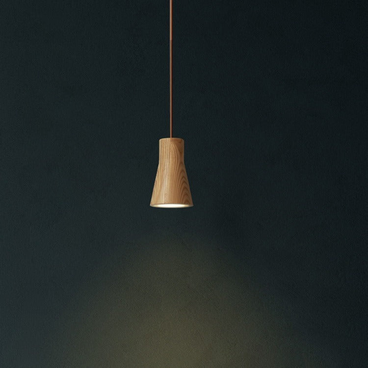 Bedroom Light Wooden Creative Restaurant Front Desk Small Droplight